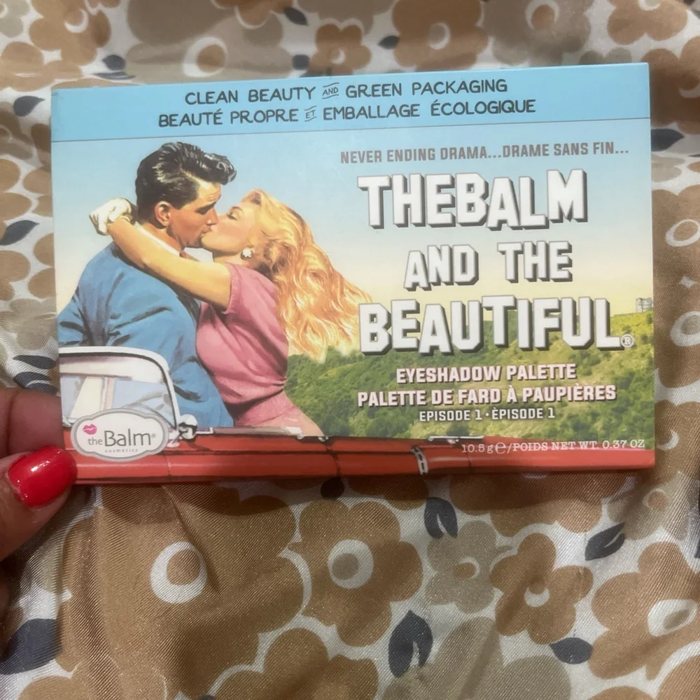 New The Balm x BALM Cosmetics The Balm and the Beautiful 8 eyeshadow palette